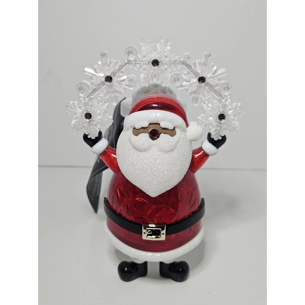 Bath & Body Works Santa Snowflake Arch Light Up Wallflowers Fragrance Plug 2022